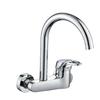 Into The Wall Faucet Brass Kitchen Faucet Wash Basin Sink Balcony Laundry Basin Hot and Cold Dish Basin Faucet