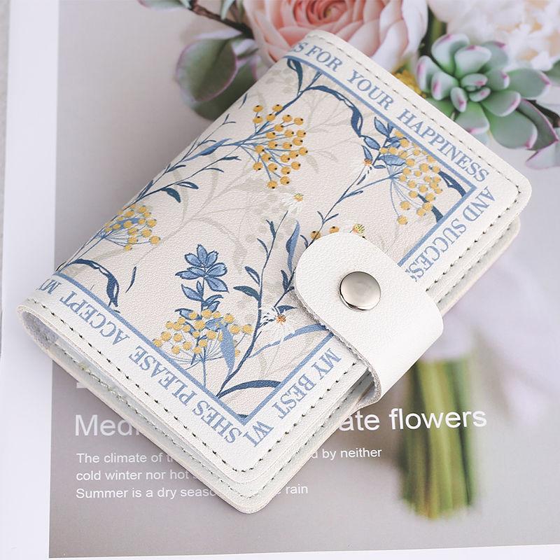 

Oil Painting Card Holder With Multiple Card Slots For Bank Cards One Size