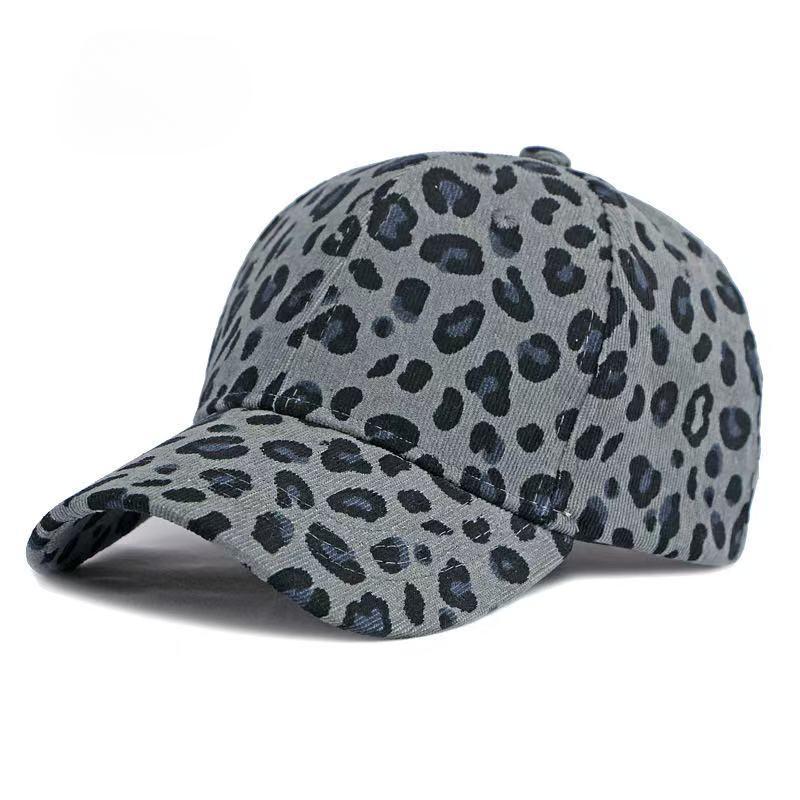 Wholesale NewFashion Spring Summer Unisex Leopard Print Baseball Caps Spring Autumn Outdoor Adjustable Casual Hats Sunscreen Hat