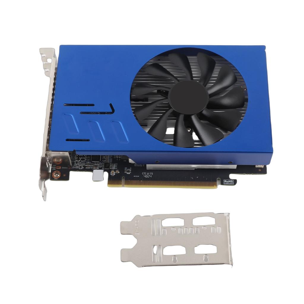 Graphics Card 2GB GDDR5 6 High Definition Multimedia Interface 128bit 3840x2160 Maximum Resolution Low Profile Video