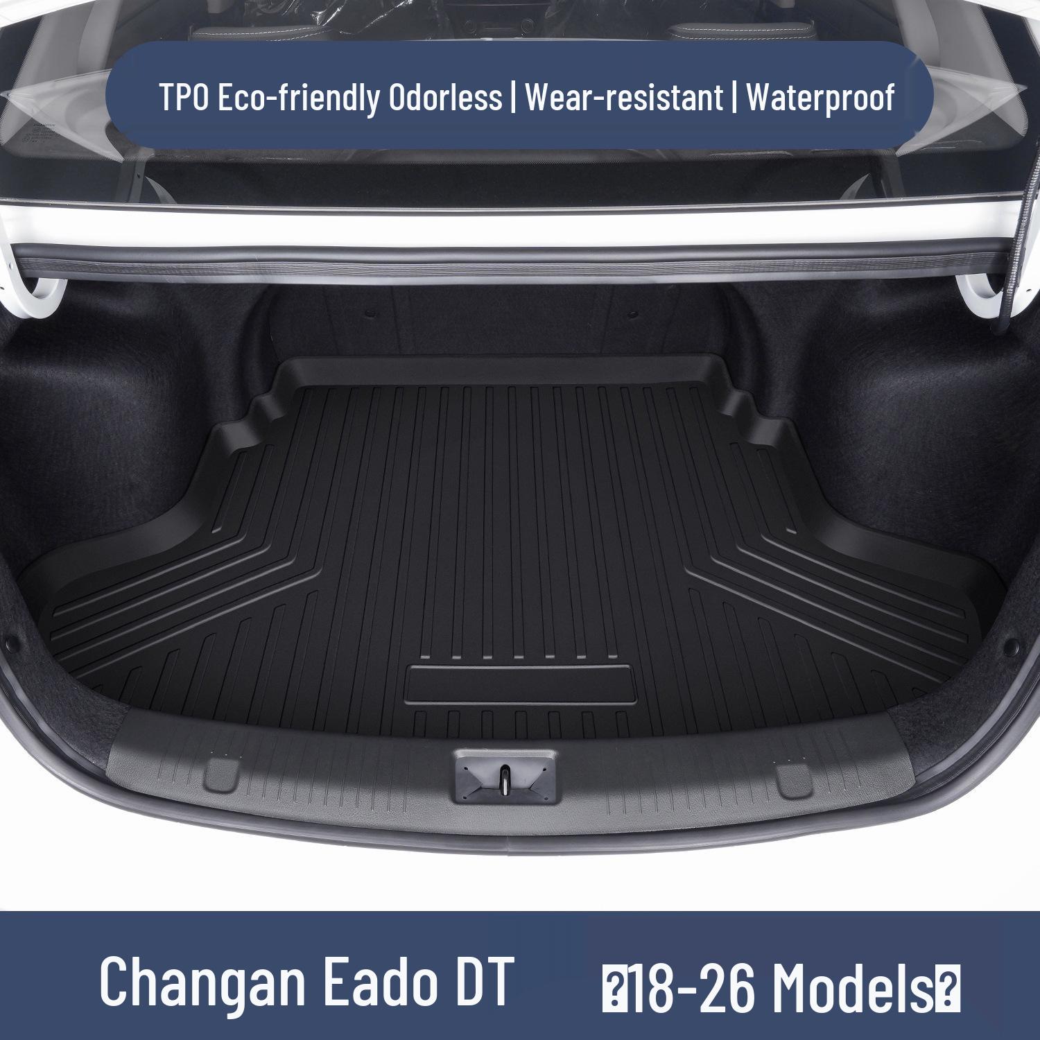 Changan Eado DT Trunk Mat TPE Waterproof Interior Accessory 100x90