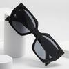 Cat Eye Large Frame Fashion Women's Sunglasses Retro Style Ins Vacation Daily Decorative Glasses