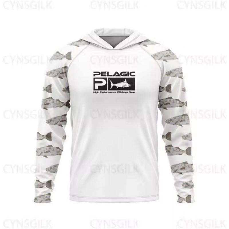 PELAGIC Hooded Fishing Suit Lightweight Sunscreen UPF 50 Luya XXXL