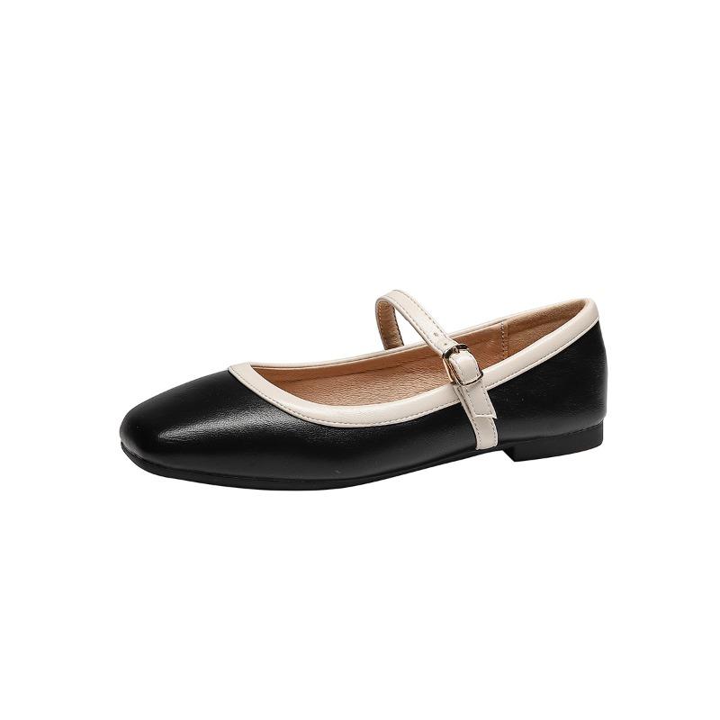 Spring Autumn Women Flats Soft Comfortable Single Shoes Brand Elegant Office Ladies Mary Jane Shoes Plus Size 43