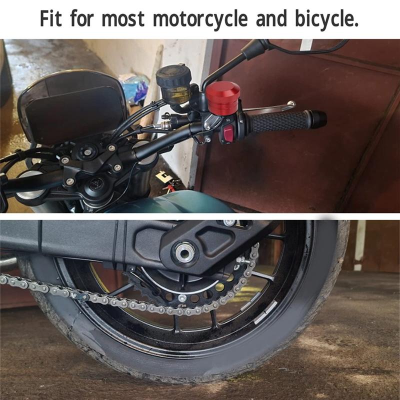 A03Z-Motorcycle Chain Oiler, Universal Motorcycle Chain Lubricator Rugged Chain Oiler System Chain Oiler Accessories