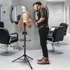 With Mount Hole Canvas Mannequin Head 21 22 23 Inch Styling Mannequin New Head Display  Wig Making