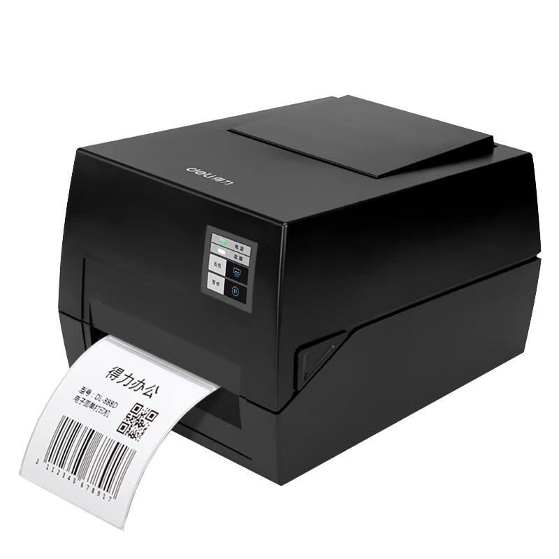 Deli GE430TW 4-inch Thermal Barcode Label Printer CN plug (adapter included)