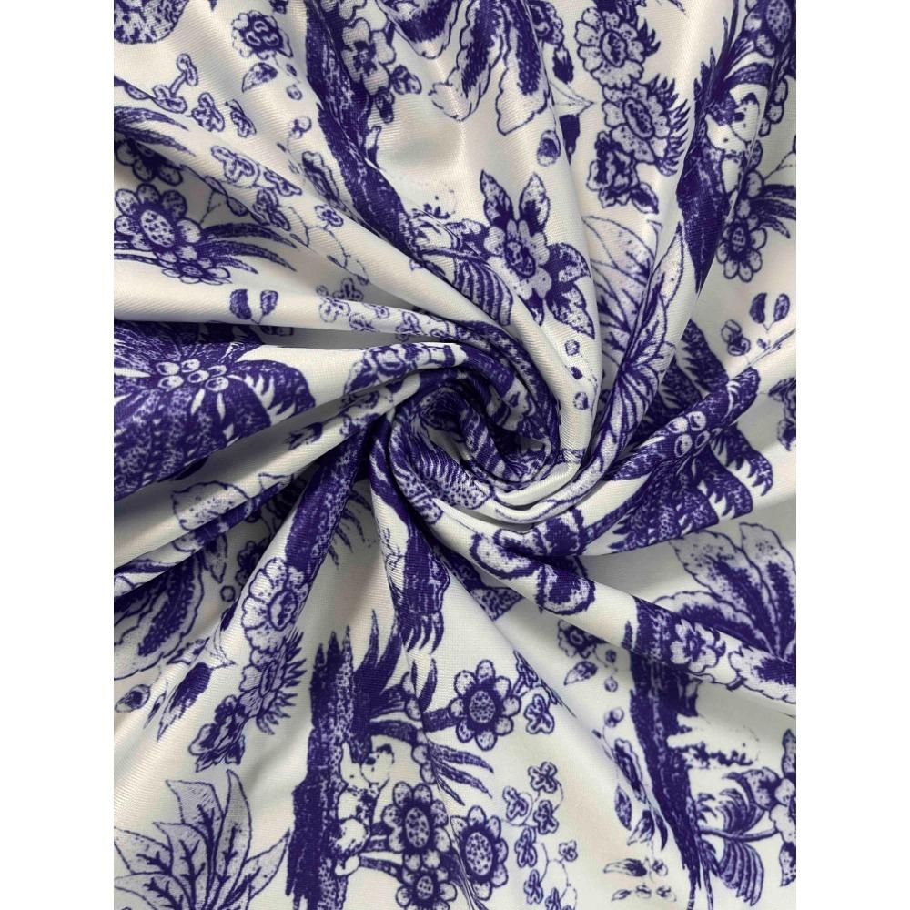 Women's Floral Print Tie Strap Square Neck Ruffle Boho Maxi Dress