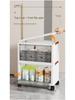 Freestanding Multi-layer Storage Cabinet with Flip-top for Kitchen, Living Room, or Toys