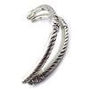 Les Trésors De Lily [J6340] – Silbernes Designer-Armband „Cunégonde“.