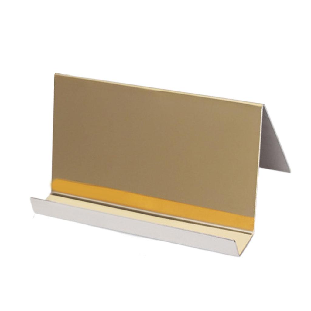 Business Card Holder Organizer Multipurpose Greeting Cards Stainless Steel