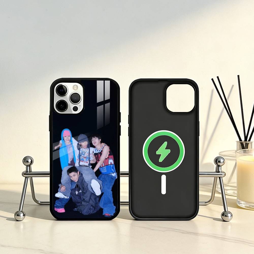 LNGSHOT Hip-hop Phone Case For iPhone17,16,15,14,13,12,11 Plus,Pro Max Magnetic For Magsafe Wireless Charging