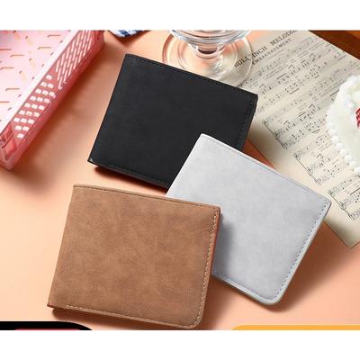 Retro Card Bag Wallet Men's Integrated Wallet Wallet Thin and Simple Large Capacity Multi-Card Wallet