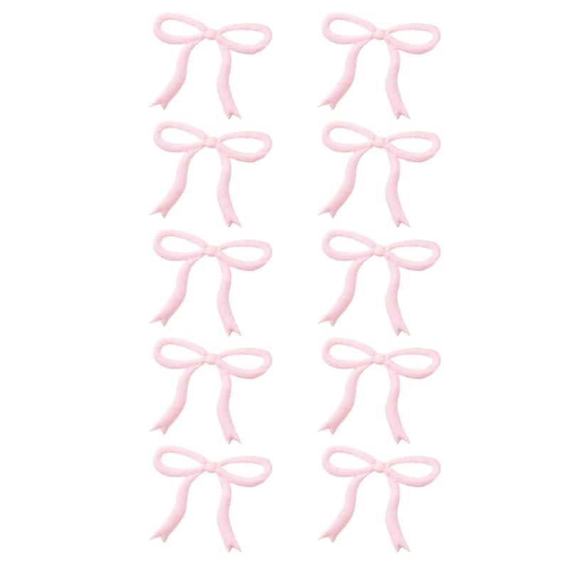 Polyester Craft Bows For DIY Hair Accessories Clothing Decors Material Easy To Attach Without Tools