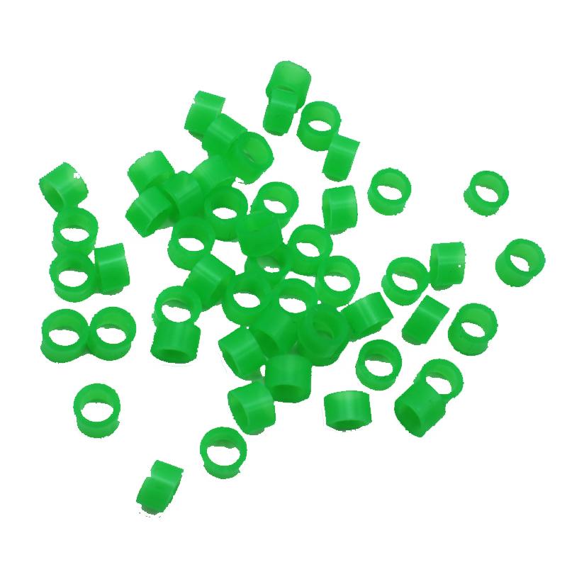 100 ks Kroužky na nohy pro ptáky pro papoušky, pěnkavy, kanárky, Gouldovy amadiny Průměr 3 mm 4 mm 5 mm 2 mm Kroužek na nohu pro ptáky