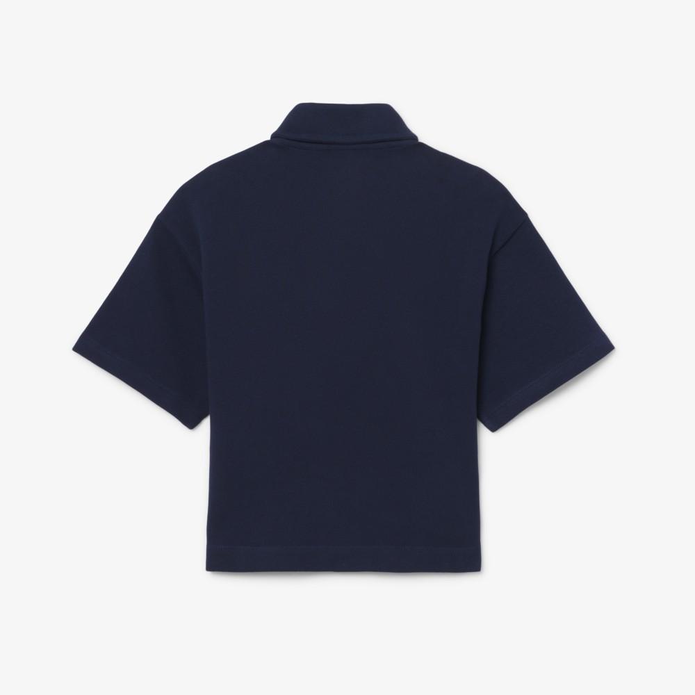 [lacoste] Kids Loose Fit Short Sleeve Polo Shirt PJ0977-56G166