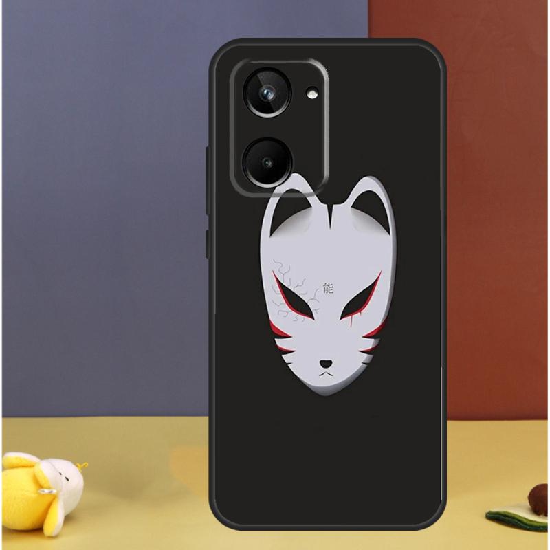 Japanese Style Fox For Realme 15 10 11 12 13 14 Pro Plus C65 C67 C63 C61 C55 C51 C53 C35 C75 GT6 GT7 Pro Case