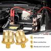 Terminals Brass Battery Pole Adapter M8 With Male Thread Battery Post Terminals M8 Connector Terminal