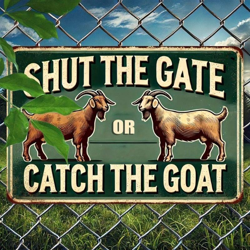 Vintage Metal Tin Wall Poster Sign 20x30cm