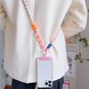 Lanyard Cross-body Shoulder Straps Keychain Adjustable Korea Braided Rope With Replacement Patch for Mobile Phone Accessories