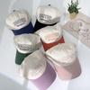 Unisex Basic Daily Baseball Cap Boston Color Block Ball Cap