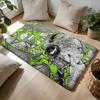 AAya OOosawa KKoga MMitsuki Floor Mat Soft Flannel Absorbent Mat Non-Slip Rug Home Bedroom Bathroom