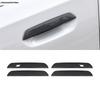 Rearview Mirror Cap / Door Handle Bowl Frame Decoration Cover Trim ABS Carbon Fiber Accessories For BMW 5 Series G60 2024 2025