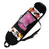 Four-Wheel Skateboard Bag - Double-Kick Skateboard Bag, Single-Shoulder Portable Backpack for Skateboard Accessories