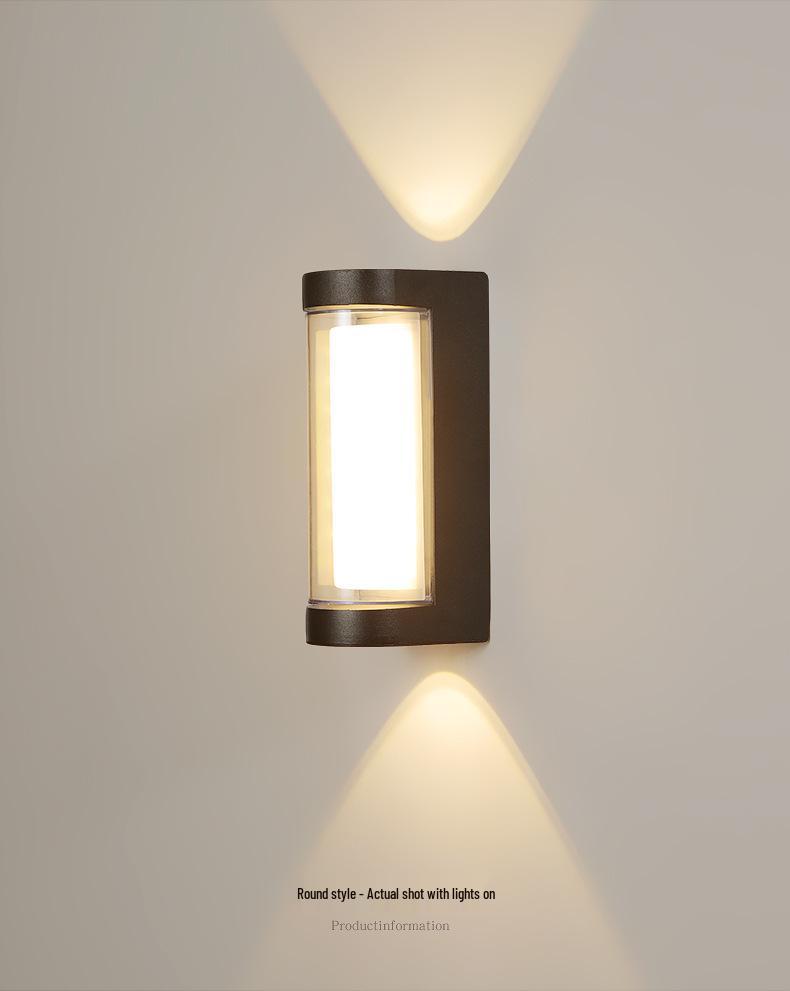 Wow Waterproof Modern Outdoor Wall Light for Courtyard & Villa Gates