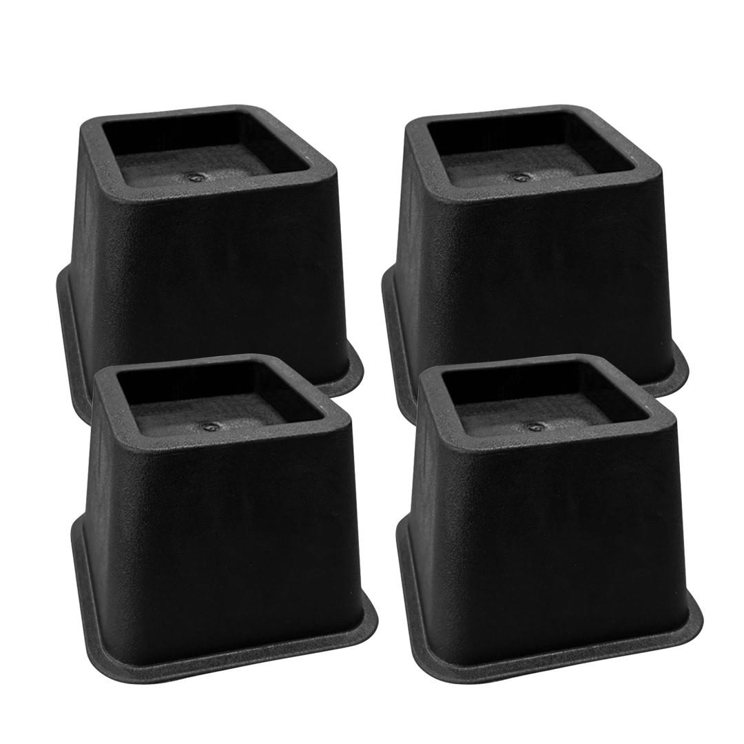 

Подставка для увеличения высоты мебели Регулируемая умная подставка для ног кровати Подставка для увеличения высоты Новая американская квадратная пластиковая подставка для стола и дивана One Size