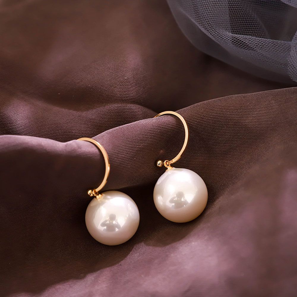 Accessories Hoop Large Round Big Ball Pendant Dangle Earrings Jewelry Drop Earrings Stud Earrings