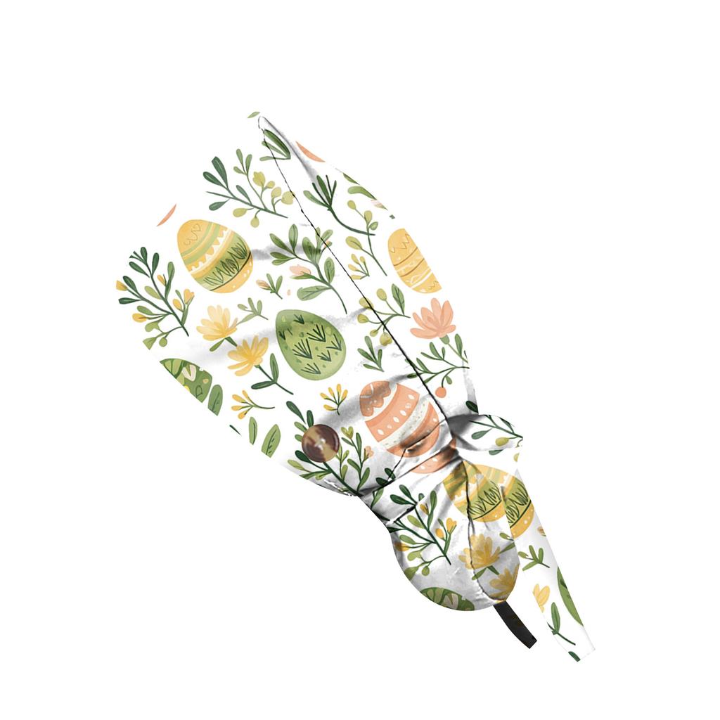 Fashionable Print Work Cap, Casual Women's Ponytail Cap, Wash Cap, Baotou Cap