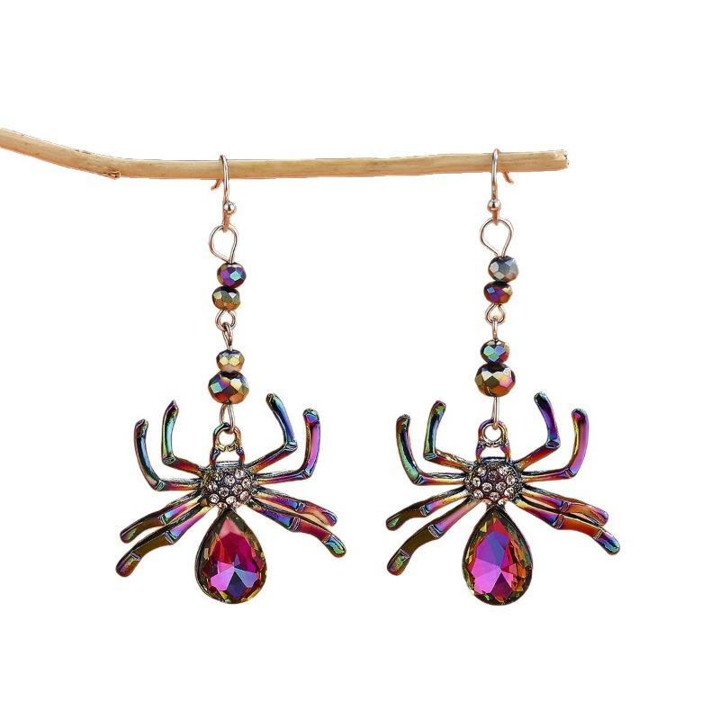 Ladies Earrings and Halloween Funny Spider Ladies Earrings Earrings