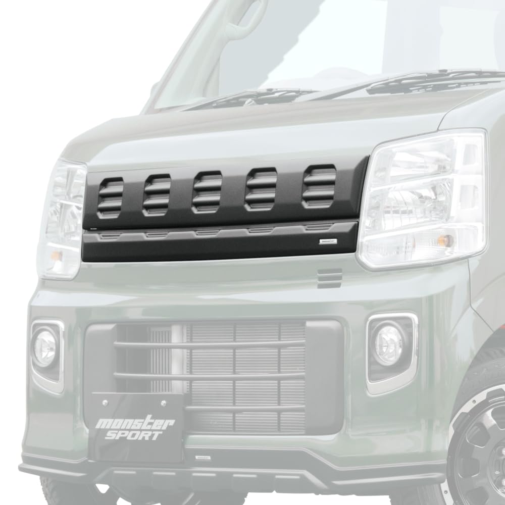MONSTER SPORT TOUGH Grill for Suzuki Every Wagon (Matte Black) [DA17W] 797500-3900MB