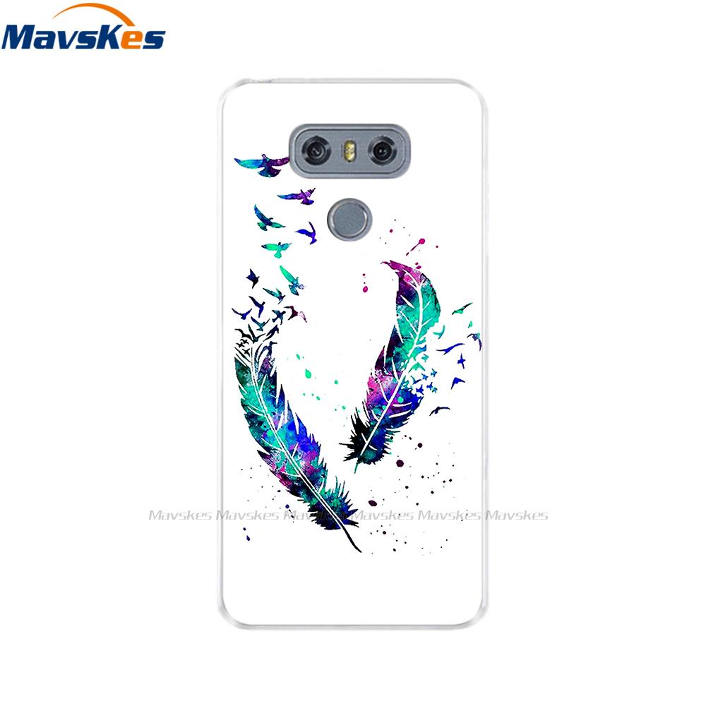 Soft TPU Case For Coque LG G5 G6 Case Cover Silicone Painted Phone Cover For LG G5 G6 Bumper Case Capa Fundas Coque