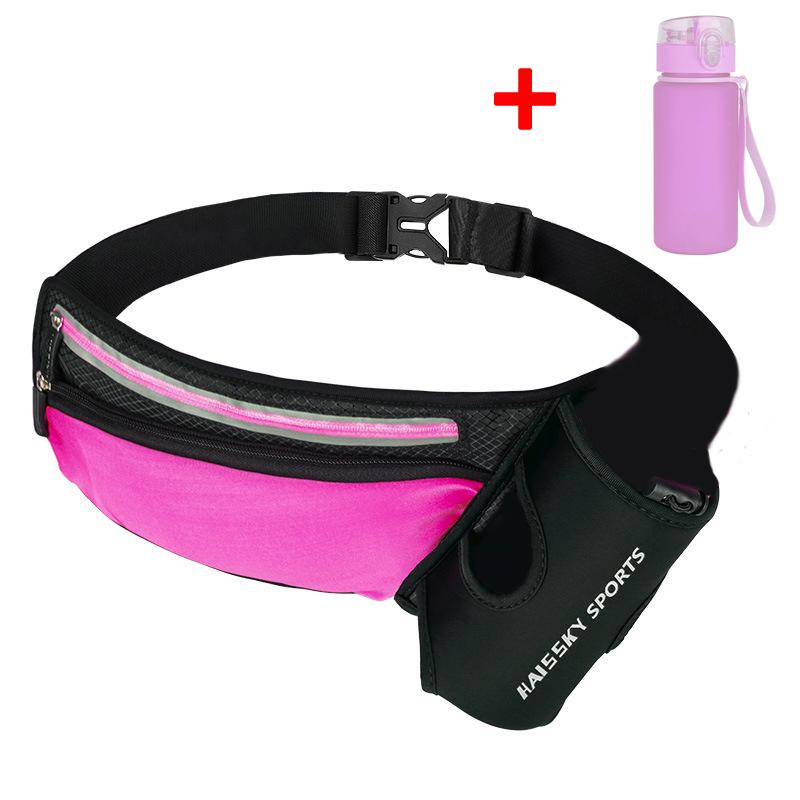 Marathon Racing Hydratace Běžecký opasek Sportovní taška do pasu Horolezectví Turistika Tělocvična Fitness Taška do pasu s lahví na vodu