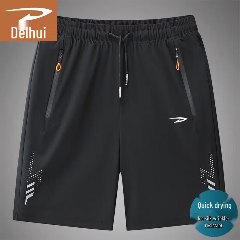 

Deerhui Men s Ice Silk Casual Shorts 5XL