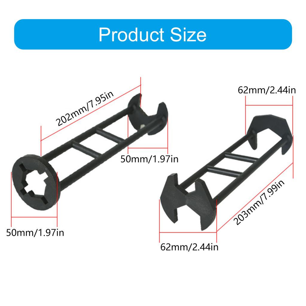 Faucet Installation Tool Basin Faucet Wrench Multifunctional Sink Wrench For Quick Fixes On Sinks And Taps