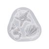 Christmas Ocean Starfish Ornaments Resin Casting Silicone Mold Woman Keychain Decorative Pendant Mold for DIY Crafts
