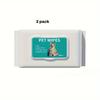Thick Pet Wipes For Dogs Catshypoallergenic No Alcoholgentle Care Tear Stain Remover Deodorizing Daily Clean For Bodyeye Ear