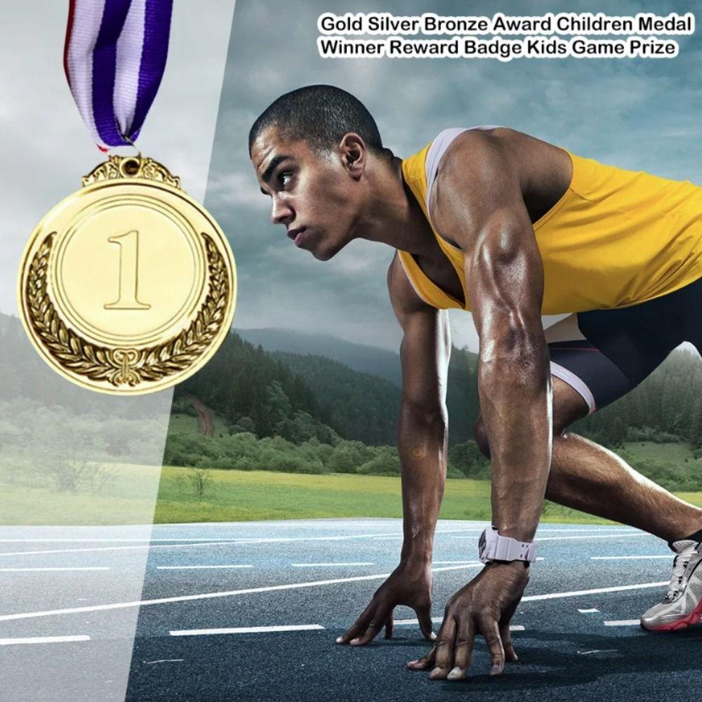 Sports Game Zinc Zinc Zinc Alloy Award Medals Dancing Competition Rewards Gold Silver Bronze Medals  Souvenir