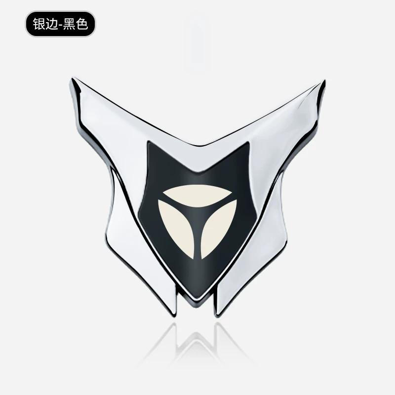Yadi motorcycle electric car all-metal decorative sticker 3D three-dimensional modified shield mark, front windshield side mark, badge mark