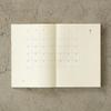 Midori MD Notebook 2026 A5 22405006 December Diary, Monthly, (Starts 2025)