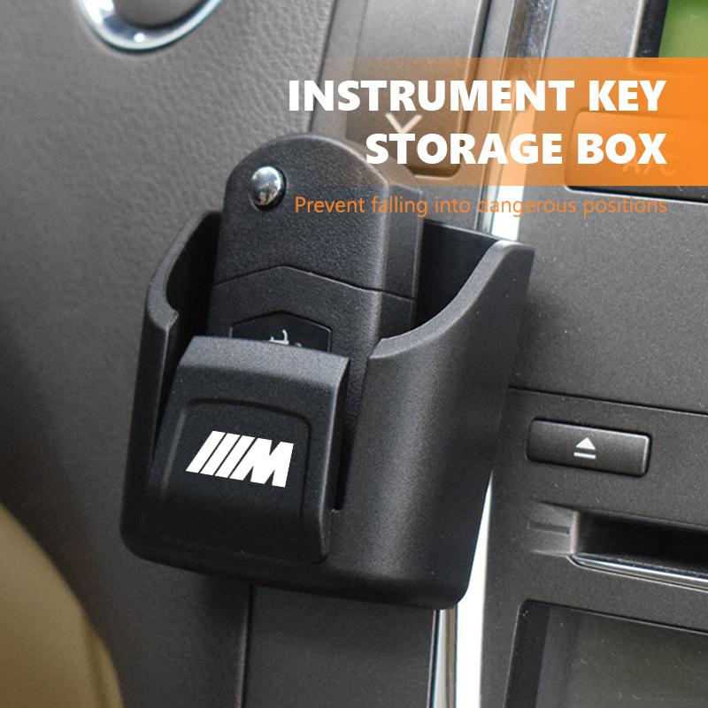 Car Key Holder Storage Box Dashboard Organizer Card Key Rack For BMW M F10 F20 F30 F40 F15 F25 F26 F31 F49 E62 E83 E84