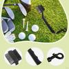 Golf Club Brush Cleaning Tool Comfortable Grip Putting Golfing Equipment Easily Attached To Bag