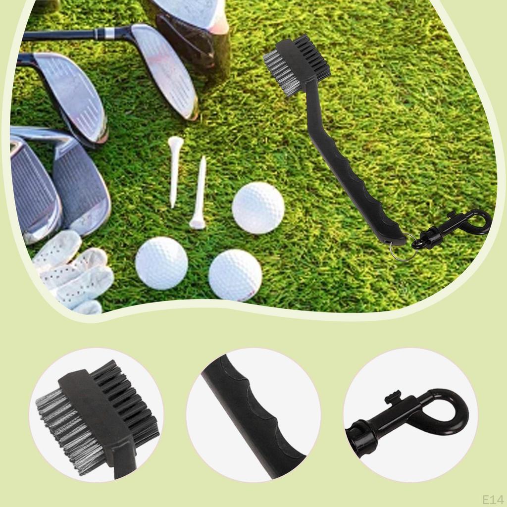 Golf Club Brush Cleaning Tool Comfortable Grip Putting Golfing Equipment Easily Attached To Bag