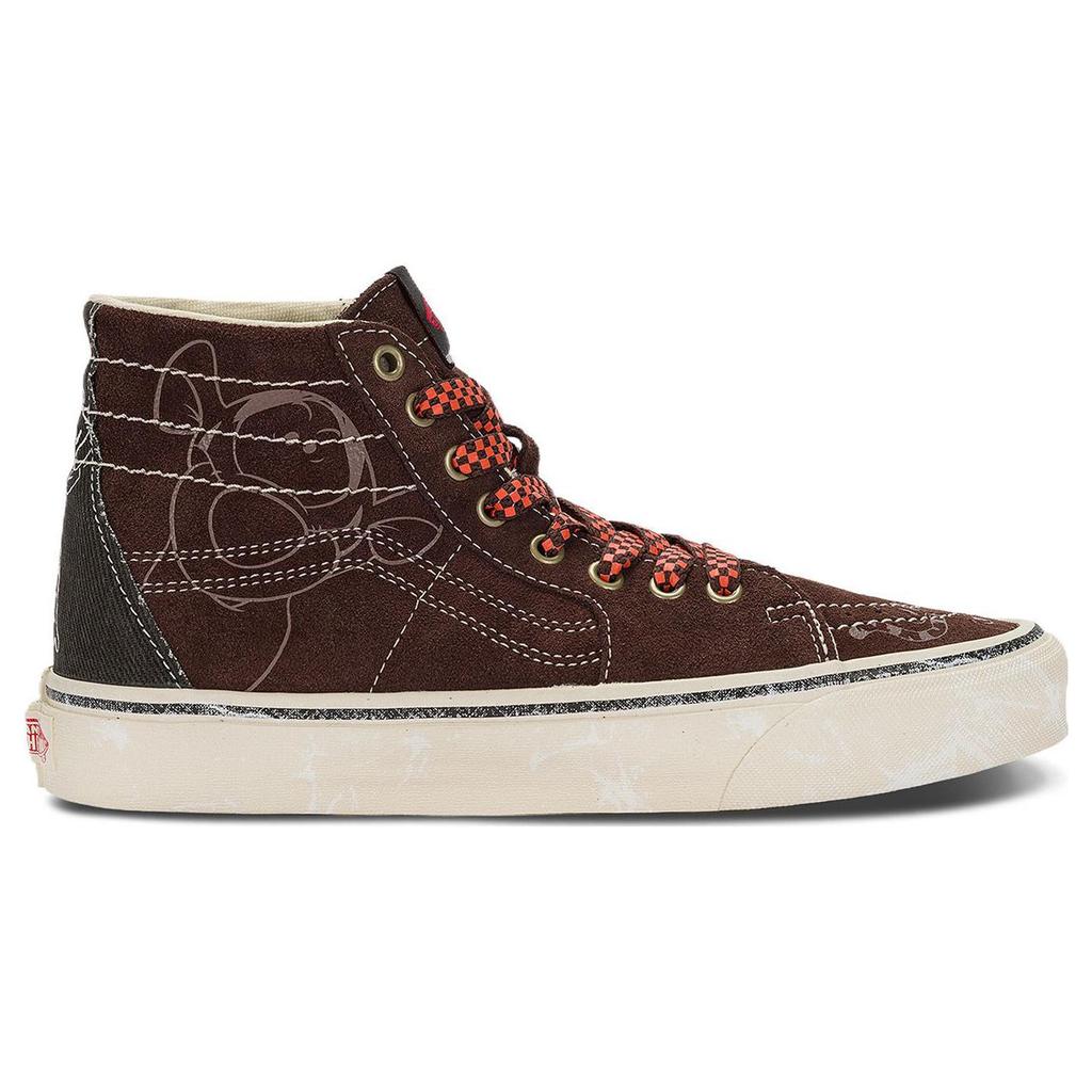 New Vans SK8 Hi Tapered X Disney Tiger 'Brown Orange' VN0009QPDNM