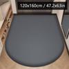 Solid Color Flannel Entrance Mat Large Size Shoe Bench Foot Pad Entry Foot Wipe Water Absorbent Cushion Study Carpet