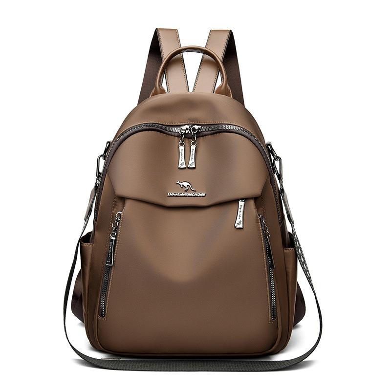 Stilvoller und eleganter einfacher Rucksack Damen Ausgeh- vielseitiger Pendlerrucksack Große Kapazität verschleißfest praktische Umhängetasche