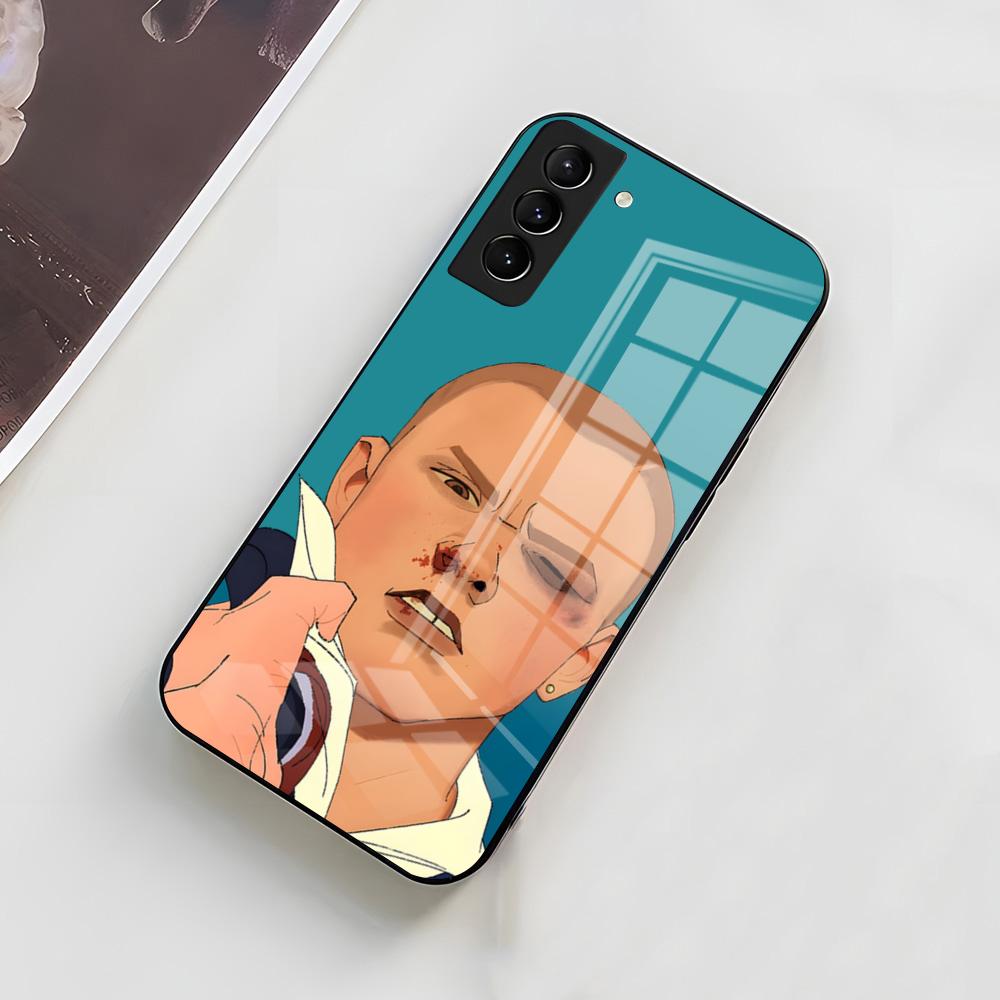 

B-BullyS GAME Phone Case For Samsung A56 A36 A26 A16 A15 A25 A35 A55 A14 A34 A24 A54 Glass Case Samsung A53